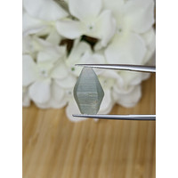 11.76 Ct. Bluish Grey Sapphire Crystal from Ceylon (Sri Lanka) Life Style