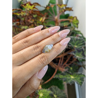 7.53 Ct. Bi Color Sapphire Crystal from Ceylon (Sri Lanka) Life Style