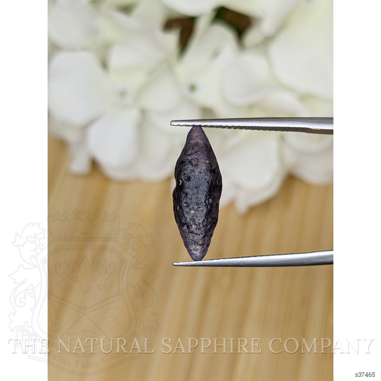 7.09 Ct. Purple Sapphire Crystal from Ceylon (Sri Lanka)