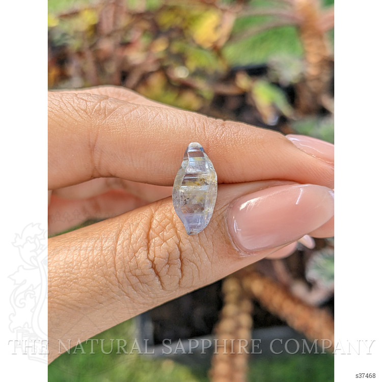 5.59 Ct. Blue Sapphire Crystal from Ceylon (Sri Lanka)