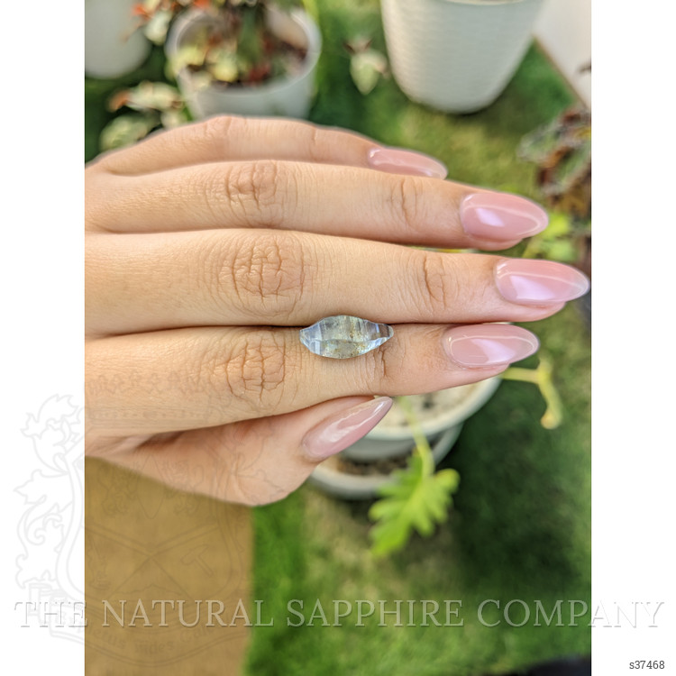 5.59 Ct. Blue Sapphire Crystal from Ceylon (Sri Lanka)