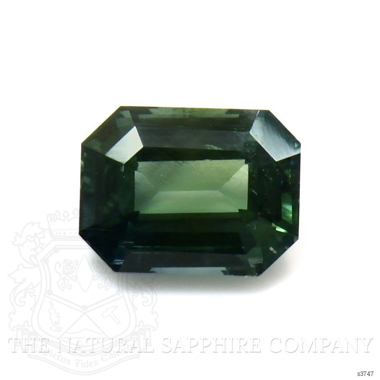 0.62 Ct. Bluish Green Sapphire from Ceylon (Sri Lanka)