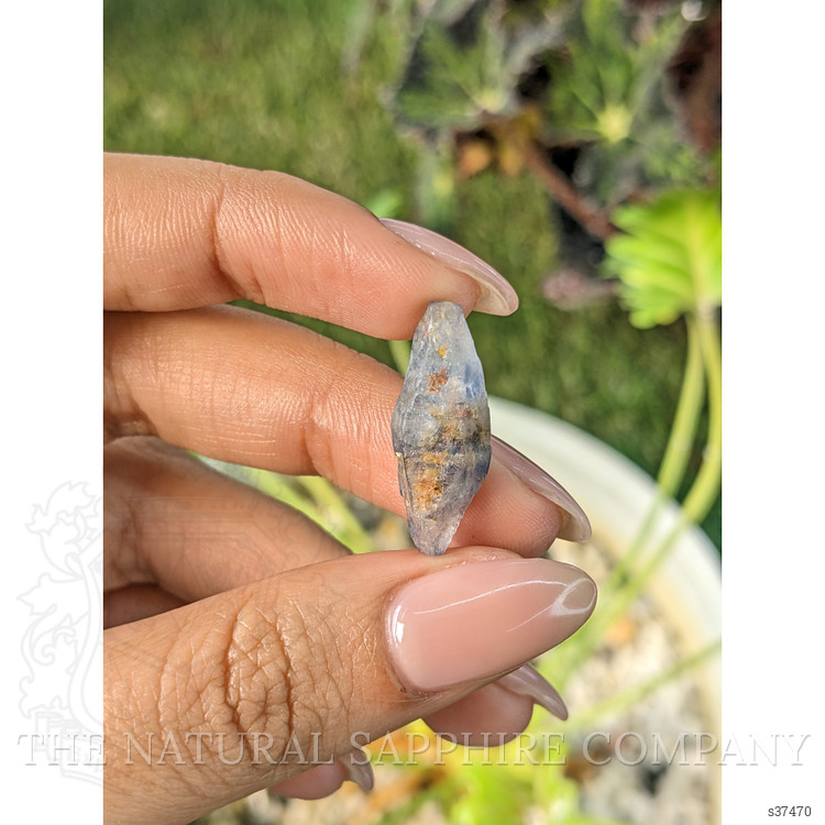 13.16 Ct. Blue Sapphire Crystal from Ceylon (Sri Lanka)