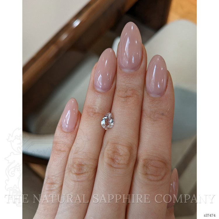 1.43 Ct. Peach Sapphire from Ceylon (Sri Lanka)