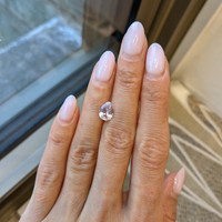 2.20 Ct. Peach Sapphire from Ceylon (Sri Lanka) Life Style