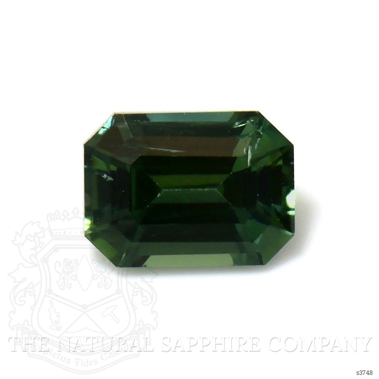 0.48 Ct. Bluish Green Sapphire from Ceylon (Sri Lanka)