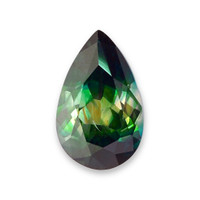 1.64 Ct. Bluish Green Sapphire from Madagascar Video