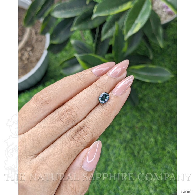 1.48 Ct. Bluish Green Sapphire from Madagascar