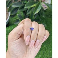 1.05 Ct. Purplish Blue Sapphire from Ceylon (Sri Lanka) Life Style