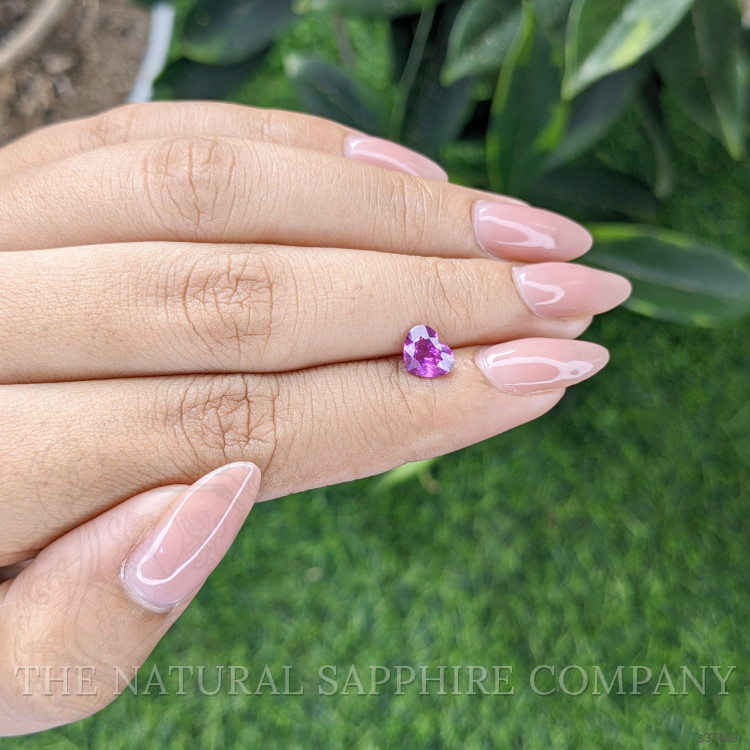 1.14 Ct. Purplish Pink Sapphire from Ceylon (Sri Lanka)