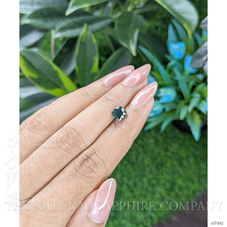 1.42 Ct. Bluish Green Sapphire from Madagascar