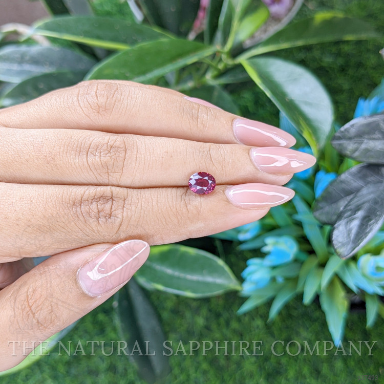 1.58 Ct. Purplish Pink Sapphire from Ceylon (Sri Lanka)