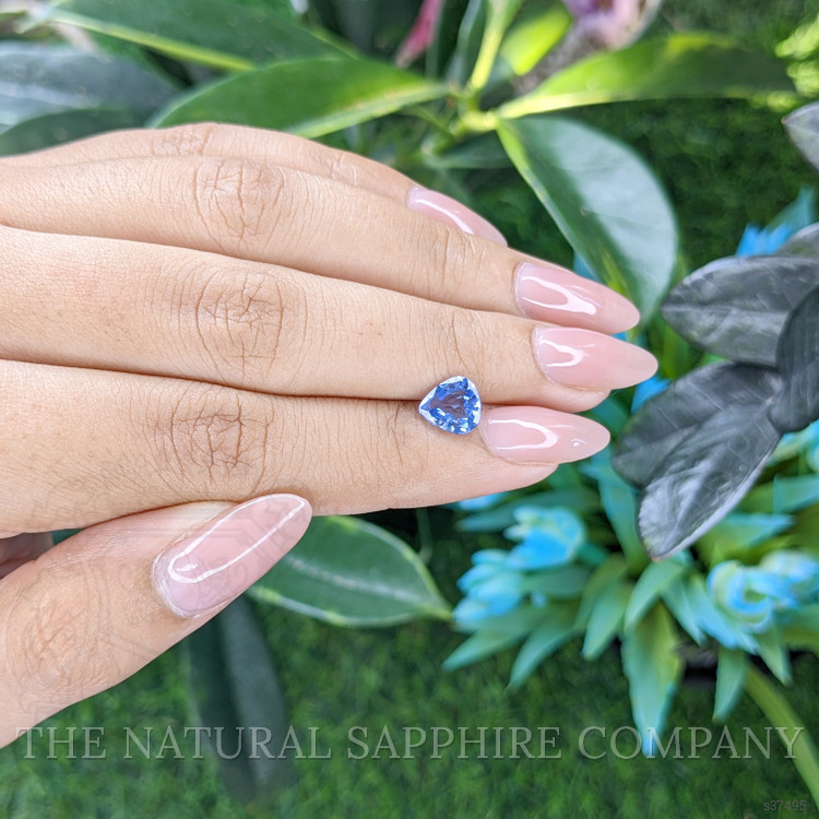 1.55 Ct. Blue Sapphire from Ceylon (Sri Lanka)