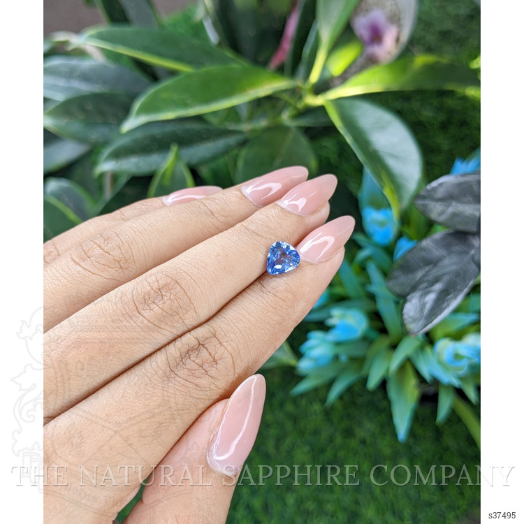 1.55 Ct. Blue Sapphire from Ceylon (Sri Lanka)