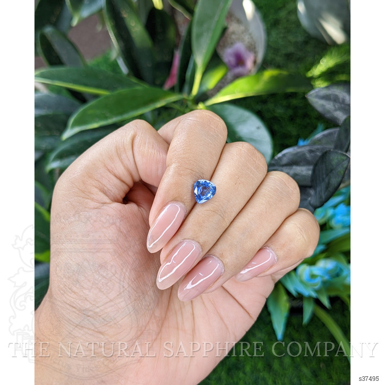 1.55 Ct. Blue Sapphire from Ceylon (Sri Lanka)