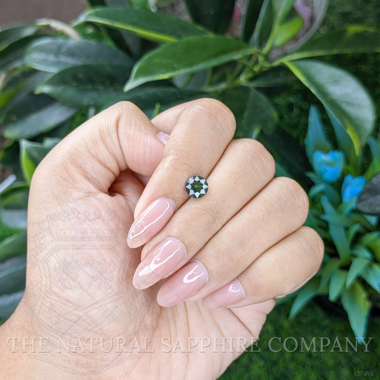 1.08 Ct. Green Sapphire from Madagascar