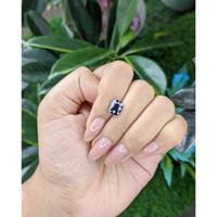 2.01 Ct. Blue Sapphire from Ceylon (Sri Lanka) Life Style