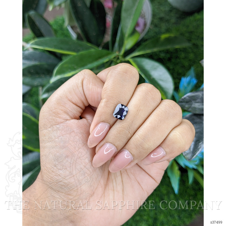 2.01 Ct. Blue Sapphire from Ceylon (Sri Lanka)