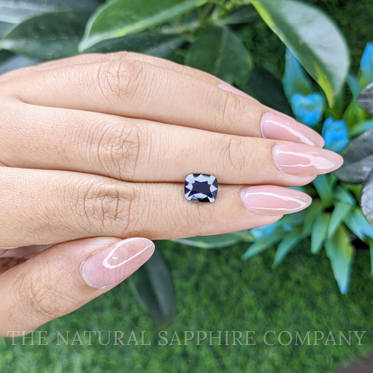 2.01 Ct. Blue Sapphire from Ceylon (Sri Lanka)