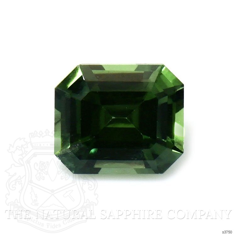 0.48 Ct. Green Sapphire from Ceylon (Sri Lanka)
