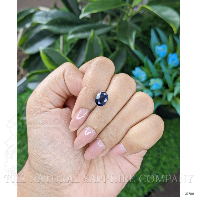 3.00 Ct. Blue Sapphire from Ceylon (Sri Lanka)