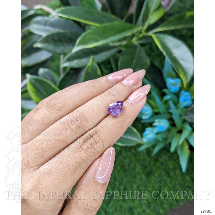 4.53 Ct. Pinkish Purple Sapphire from Ceylon (Sri Lanka)