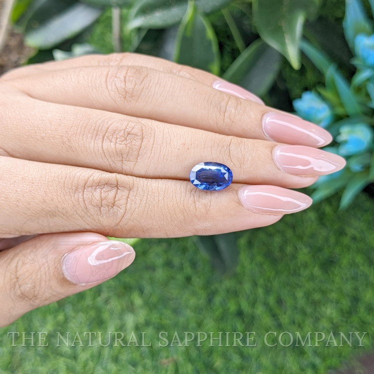 3.56 Ct. Blue Sapphire from Tanzania