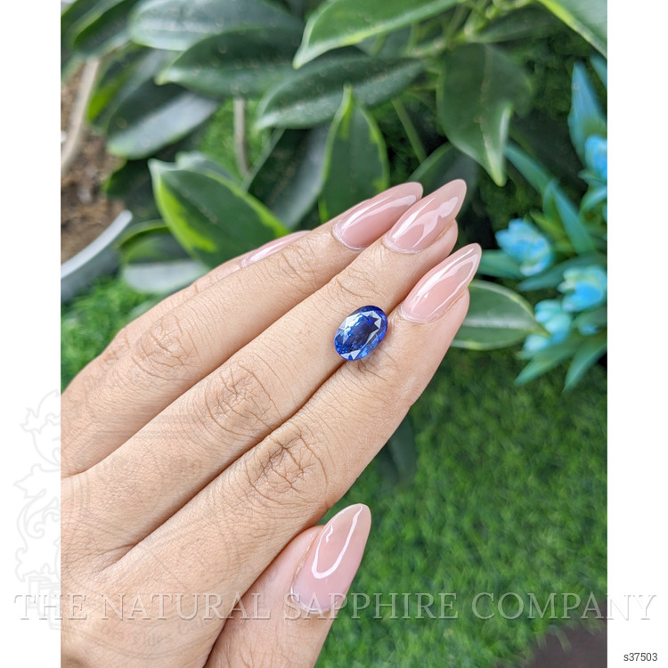 3.56 Ct. Blue Sapphire from Tanzania