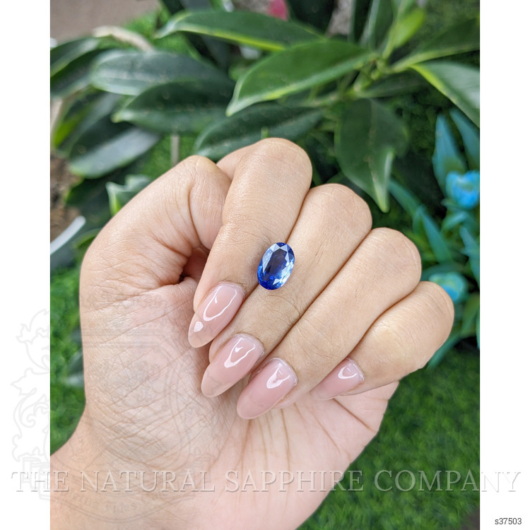 3.56 Ct. Blue Sapphire from Tanzania