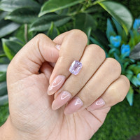 3.55 Ct. Pink Sapphire from Tanzania Life Style