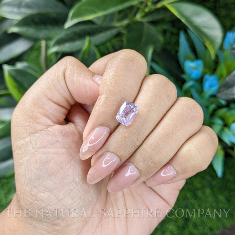 3.55 Ct. Pink Sapphire from Tanzania