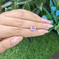 3.55 Ct. Pink Sapphire from Tanzania Life Style