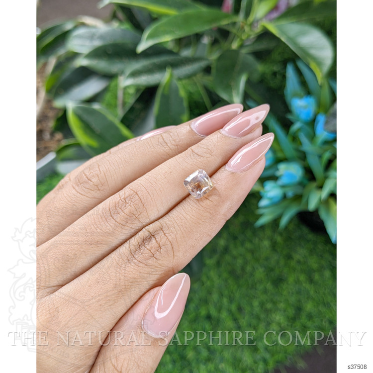3.56 Ct. Peach Sapphire from Ceylon (Sri Lanka)