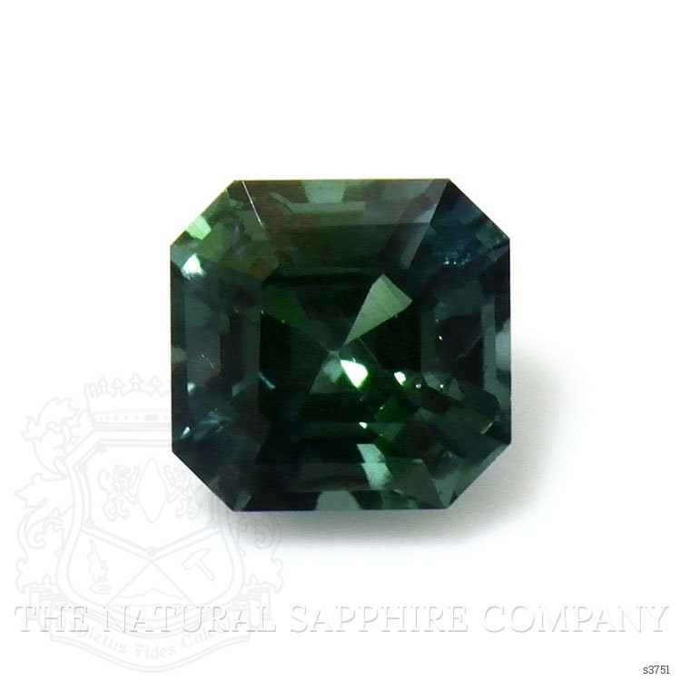 0.45 Ct. Bluish Green Sapphire from Ceylon (Sri Lanka)