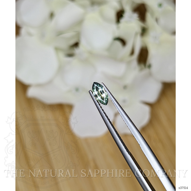 0.48 Ct. Yellowish Green Sapphire from Madagascar