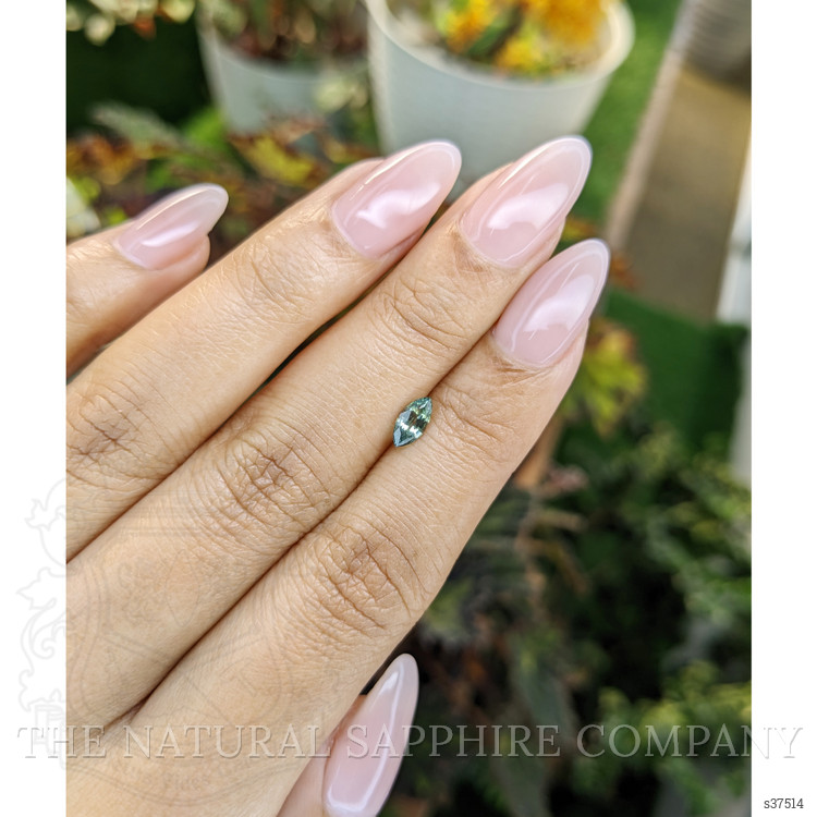 0.48 Ct. Yellowish Green Sapphire from Madagascar