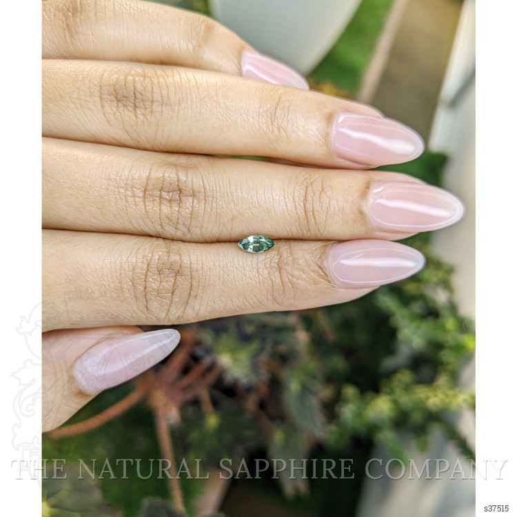 0.48 Ct. Green Sapphire from Madagascar