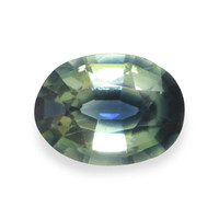 0.71 Ct. Bluish Green Sapphire from Madagascar Video