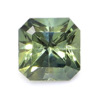 0.47 Ct. Yellowish Green Sapphire from Madagascar Video