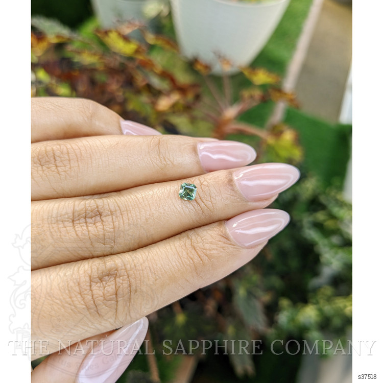 0.47 Ct. Yellowish Green Sapphire from Madagascar