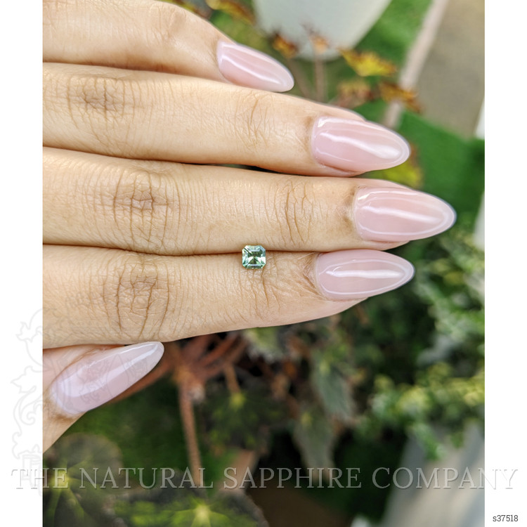 0.47 Ct. Yellowish Green Sapphire from Madagascar