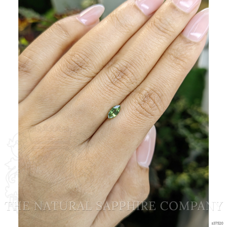 0.56 Ct. Green Sapphire from Madagascar