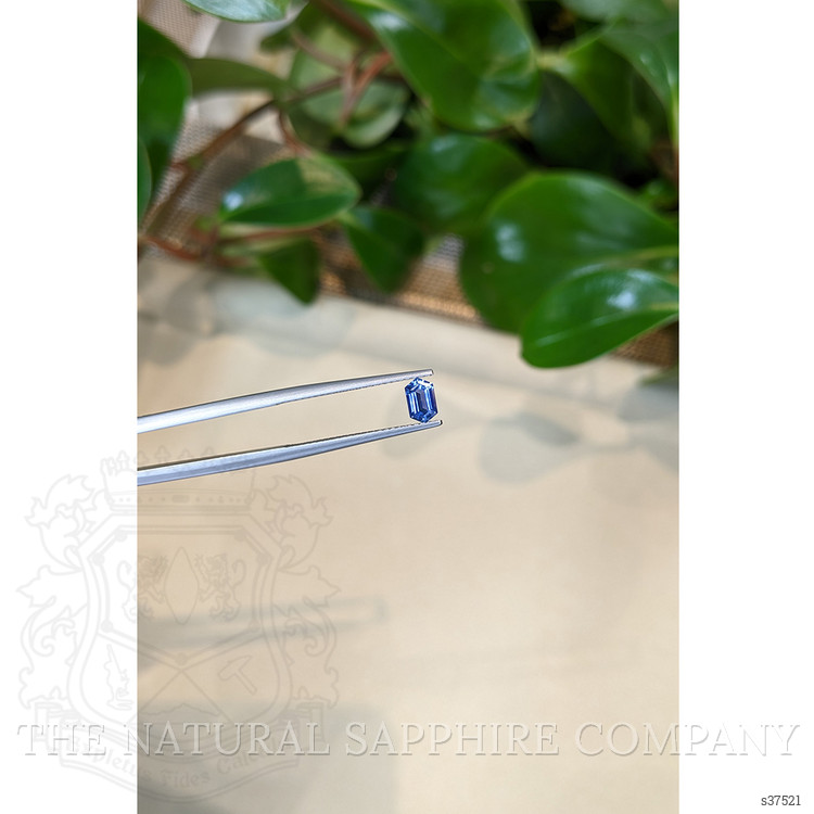 0.48 Ct. Blue Sapphire from Montana