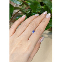 0.48 Ct. Blue Sapphire from Montana Life Style