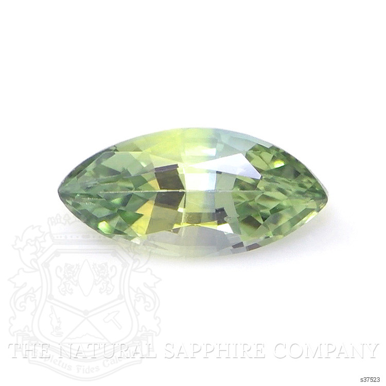 0.48 Ct. Yellowish Green Sapphire from Madagascar