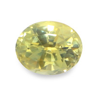 0.67 Ct. Greenish Yellow Sapphire from Madagascar Video