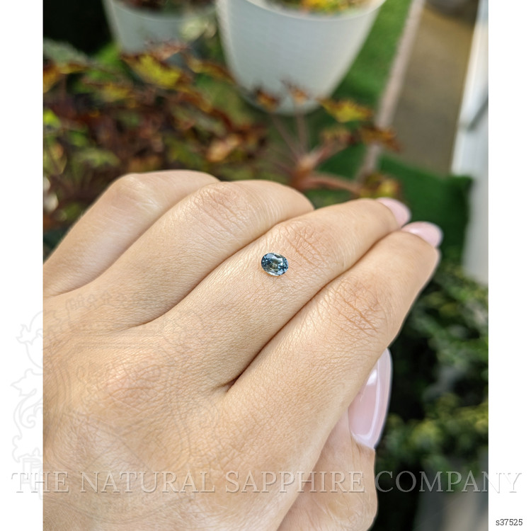 0.50 Ct. Greenish Blue Sapphire from Madagascar