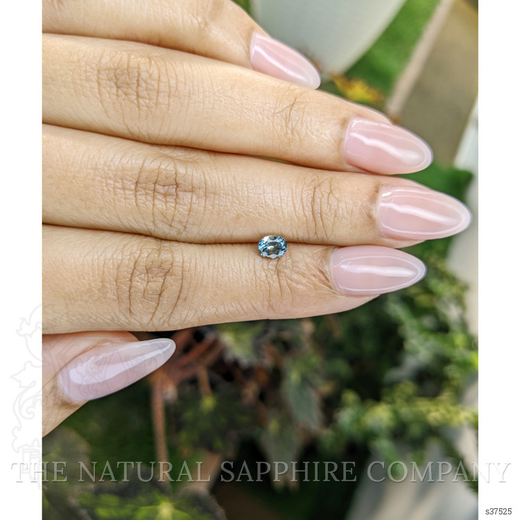 0.50 Ct. Greenish Blue Sapphire from Madagascar