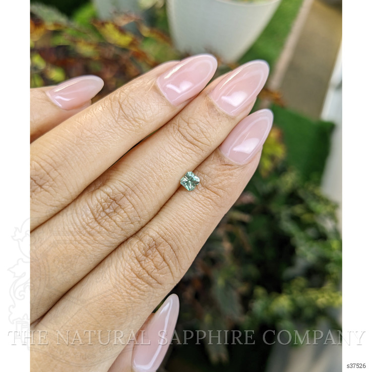 0.39 Ct. Green Sapphire from Madagascar