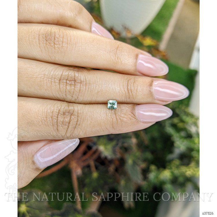 0.39 Ct. Green Sapphire from Madagascar